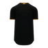 Athletic Knit Full Button Baseball Jersey with Braided Trim (BA5500)